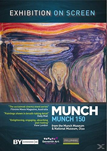 Exhibition - Munch DVD on 150 Screen