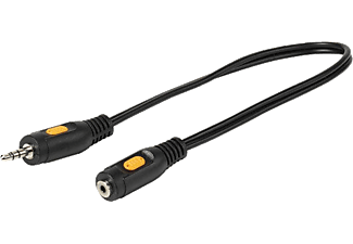 VIVANCO 5 58 N 0.2m 2,5mm Jack-3,5mm Jack Soket Ses Kablosu