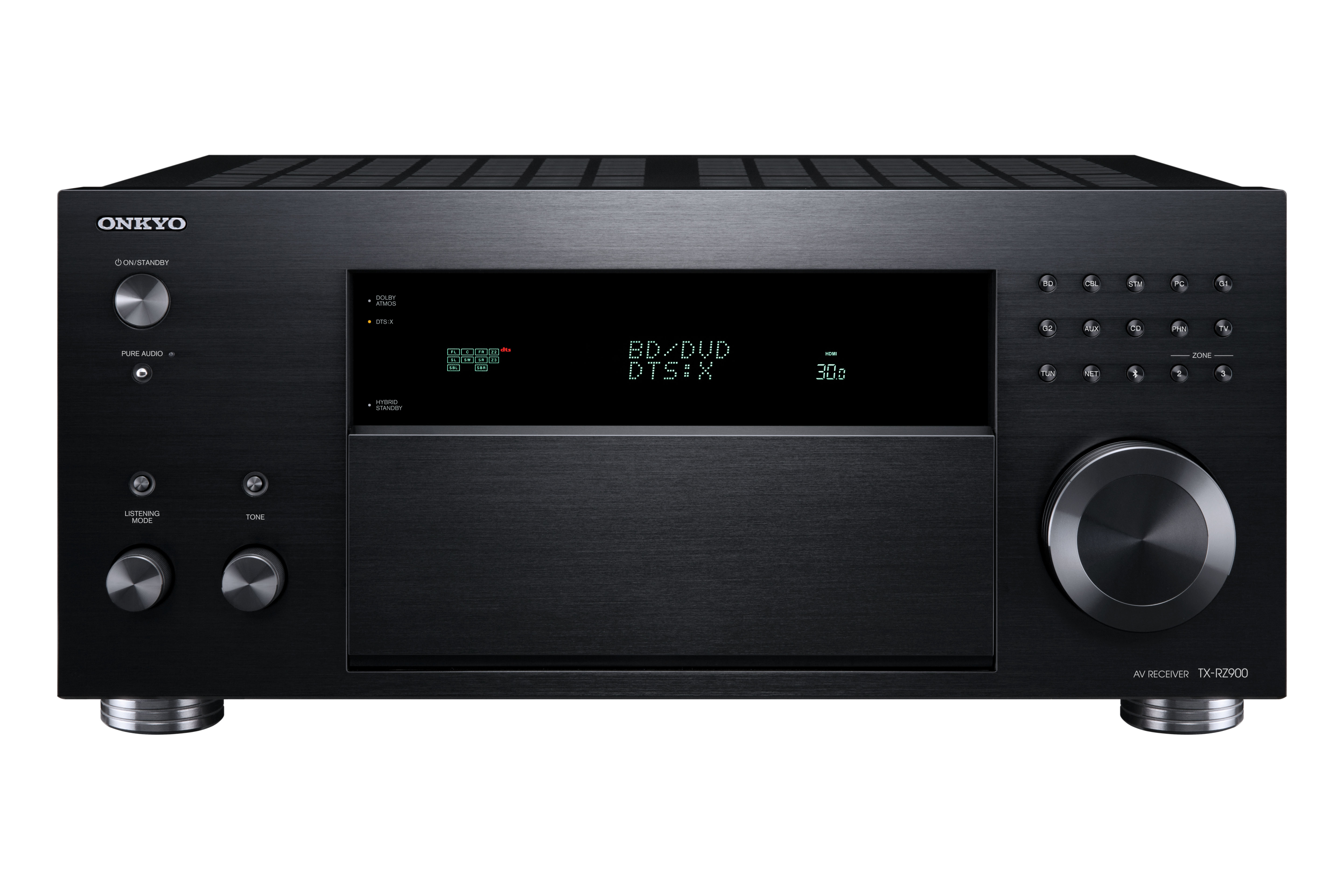 ONKYO TX-RZ900 AV-Receiver (7.2 Kanäle, pro Watt Kanal, 200 Schwarz)