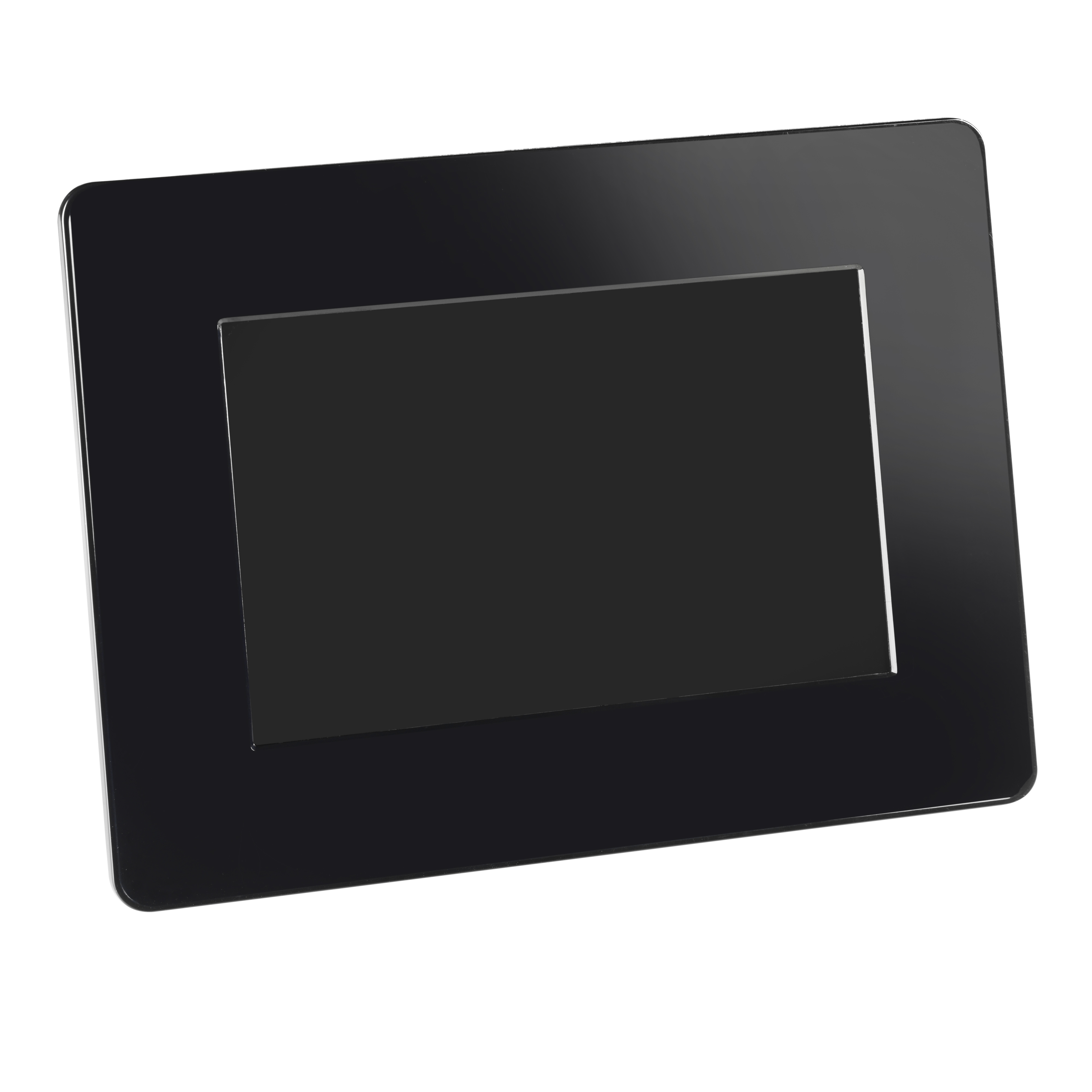 INTENSO 3906801 7" Photo Agent Digitaler Bilderrahmen, 17,8 cm, 800 x 480 Pixel, Schwarz