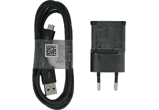 SAMSUNG Gyári hálózati töltő Micro USB, fekete (EP-TA12EBEUGWW)