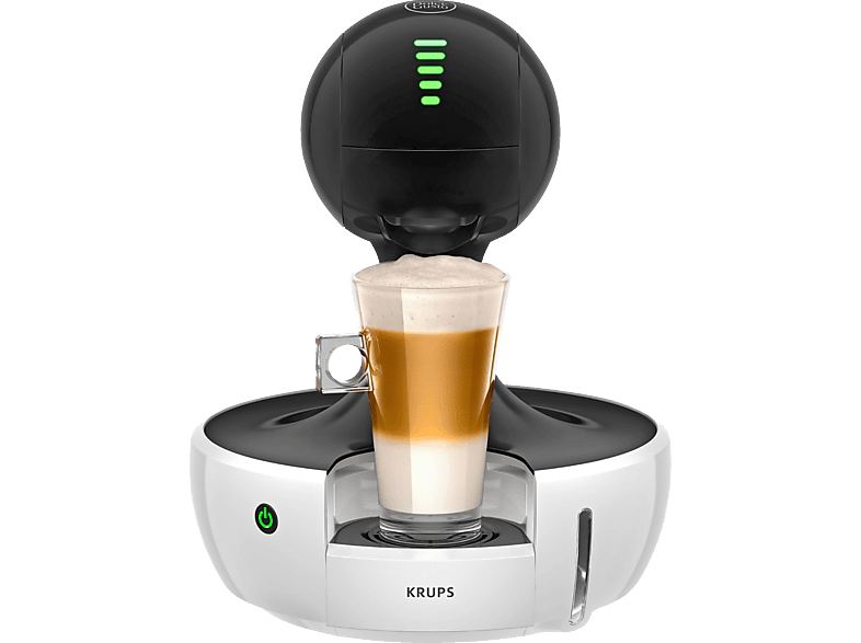 Cafetera de cápsulas | Krups Nescafé Dolce Gusto KP3501 DROP BLANCA Presión de 15 bares