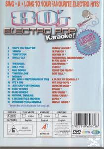 VARIOUS - 80's Electro Pop Karaoke  - (DVD)