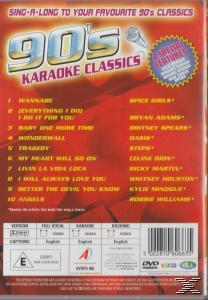 VARIOUS - 90's Karaoke Classics  - (DVD)