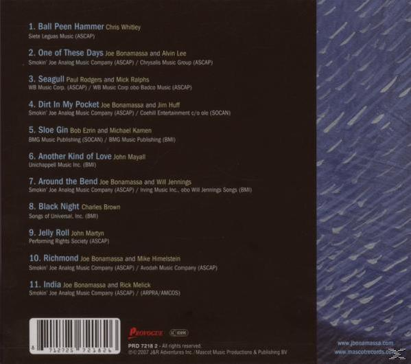 Joe Sloe (CD) - Aarum, Gin Anders Bonamassa -