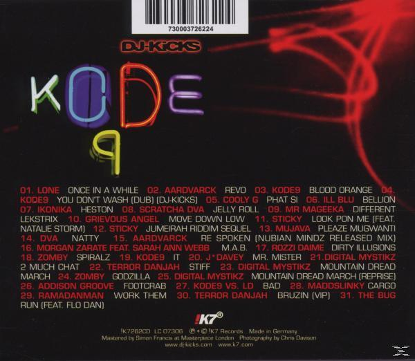 Kode 9 - Dj Kicks  - (CD)