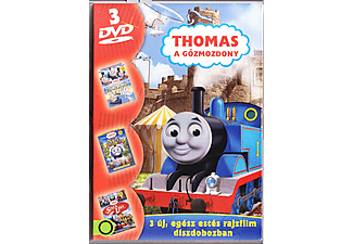 Thomas, a gőzmozdony - A nagy felfedezés / Kaland a Ködfátyol szigeten / A sínek ura (DVD)