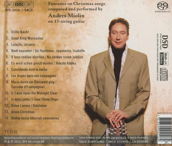Miolin Andreas, Anders Miolin - Christmas Dreams on 13 strings  - (SACD Hybrid)