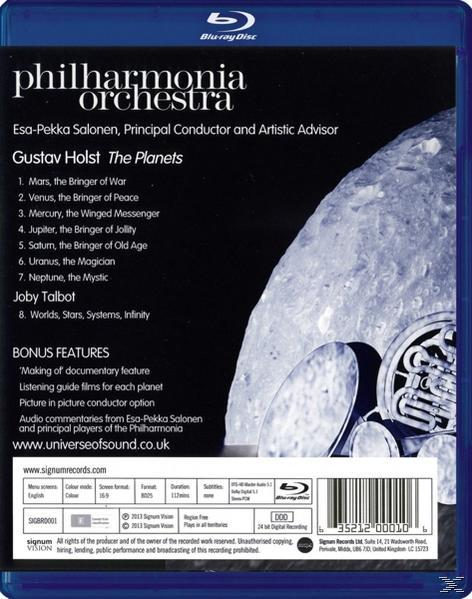 - Orchestra Orchestra Esa-pekka Salonen, - Philharmonia Planets Philharmonia Salonen The & & (Blu-ray)