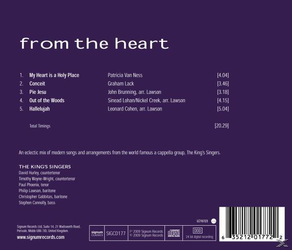 The King's Singers - From The Heart  - (CD)
