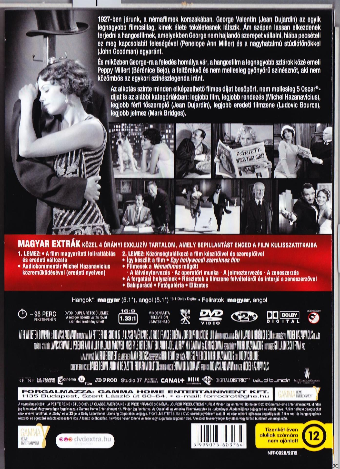 A némafilmes - dupla lemezes (DVD)