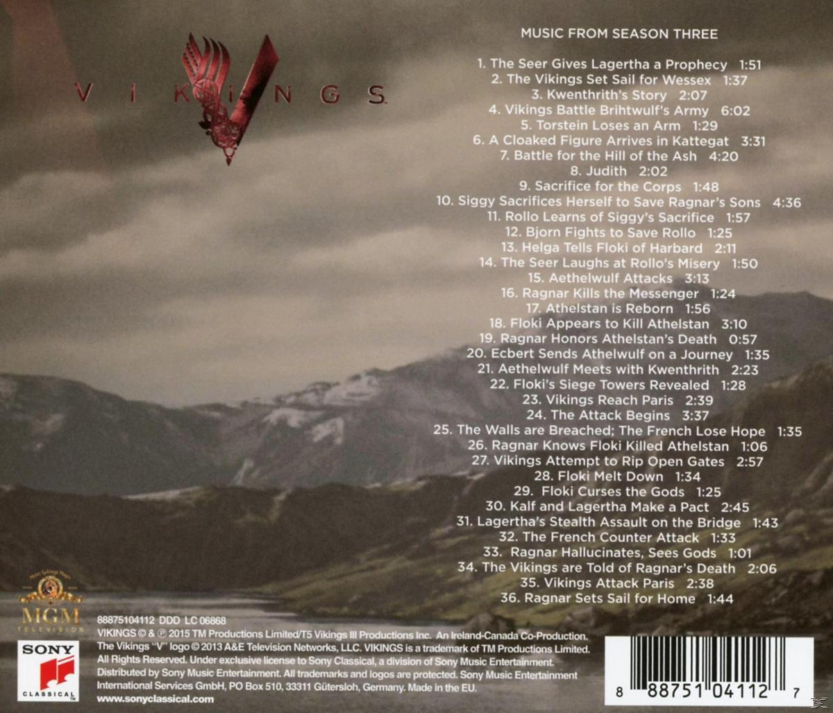 Trevor Morris - Ost: The Vikings Iii  - (CD)