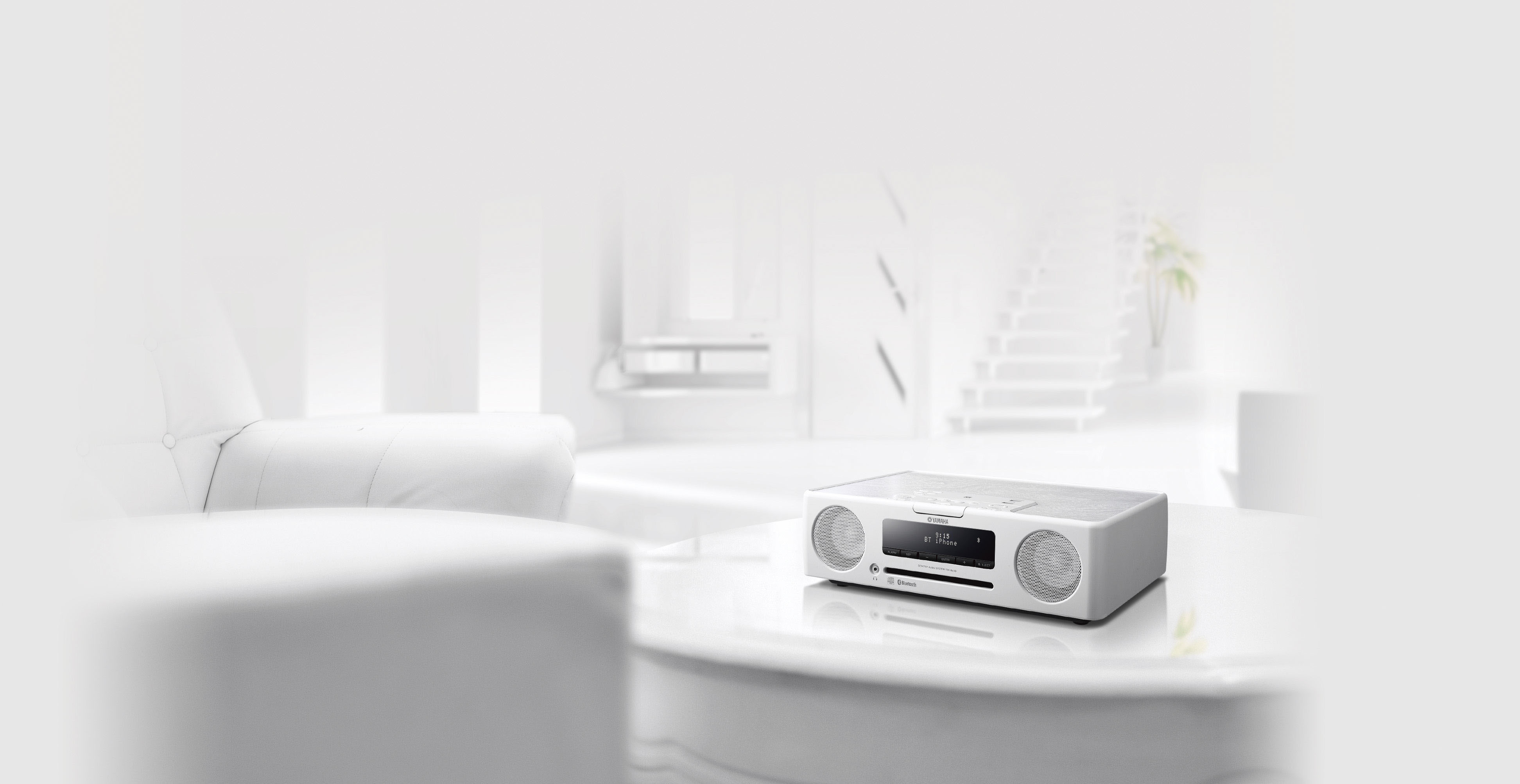 YAMAHA TSX-B235DAB Kompaktanlage (Weiß)