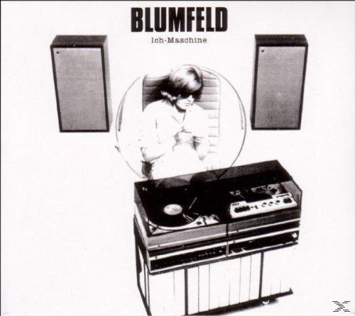 Albumcover mit Frau im Stuhl, mit Vintage-Stereoanlage und Lautsprechern.