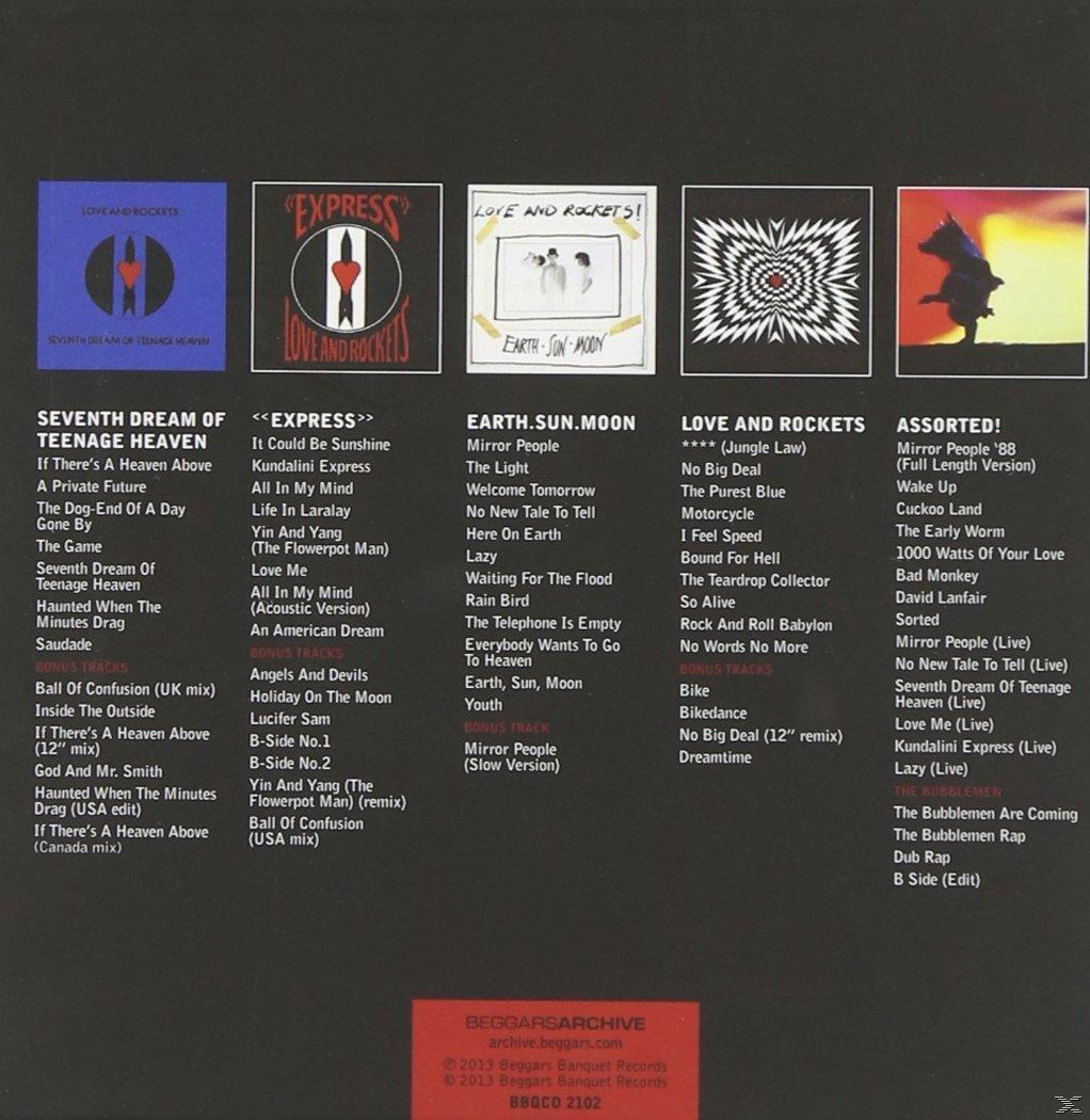 Love and Rockets - 5 Albums Box Set  - (CD)