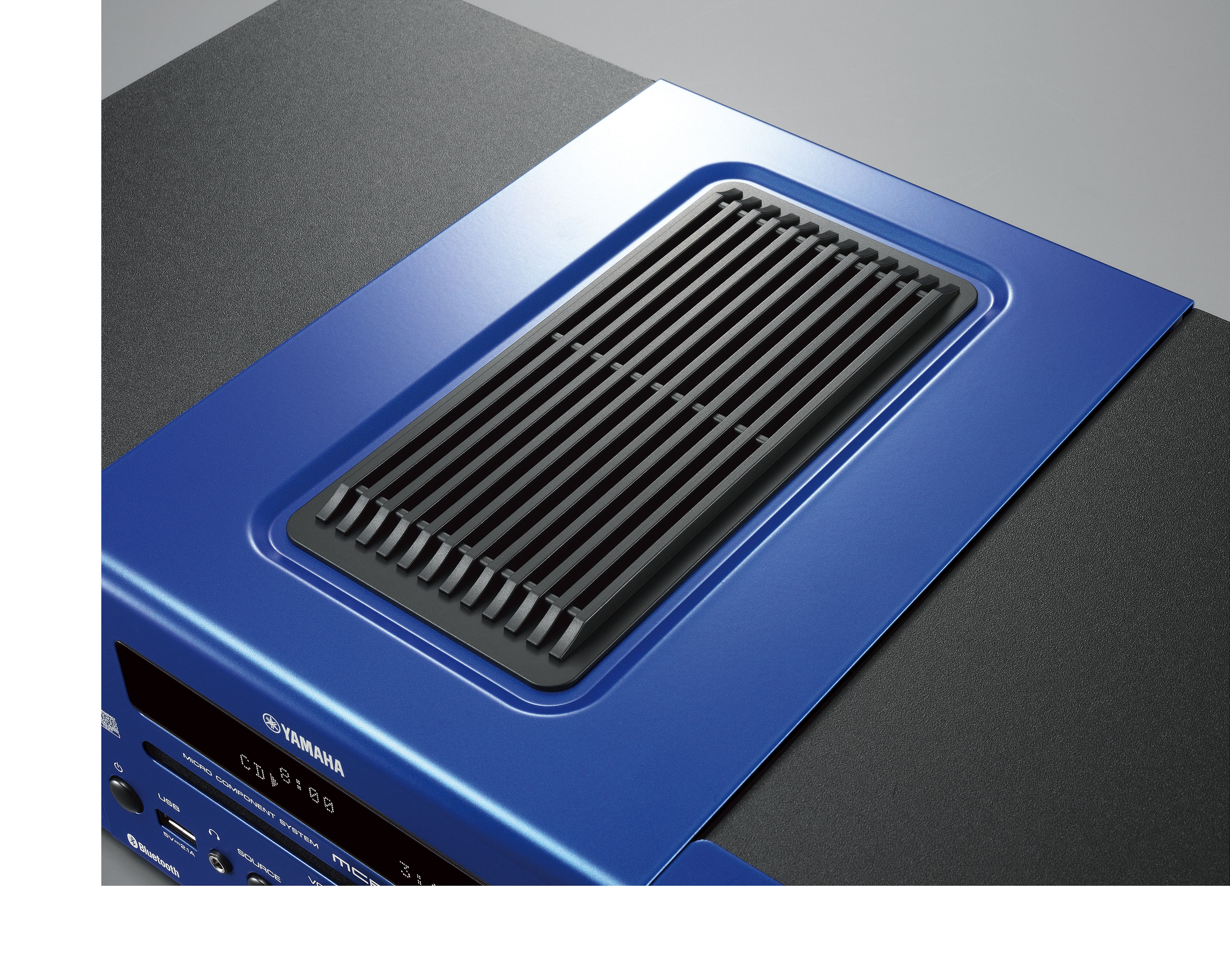 YAMAHA MCR-B043 Micro Anlage (Schwarz/Blau)