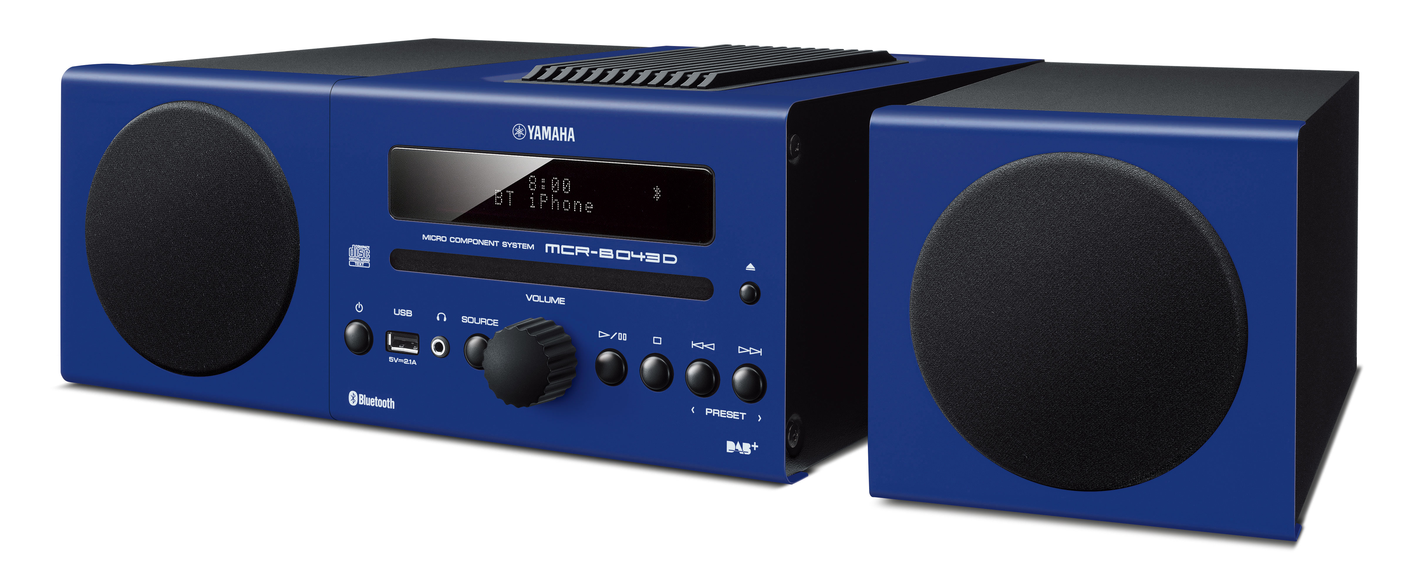 YAMAHA MCR-B043DAB Kompaktanlage (Blau)