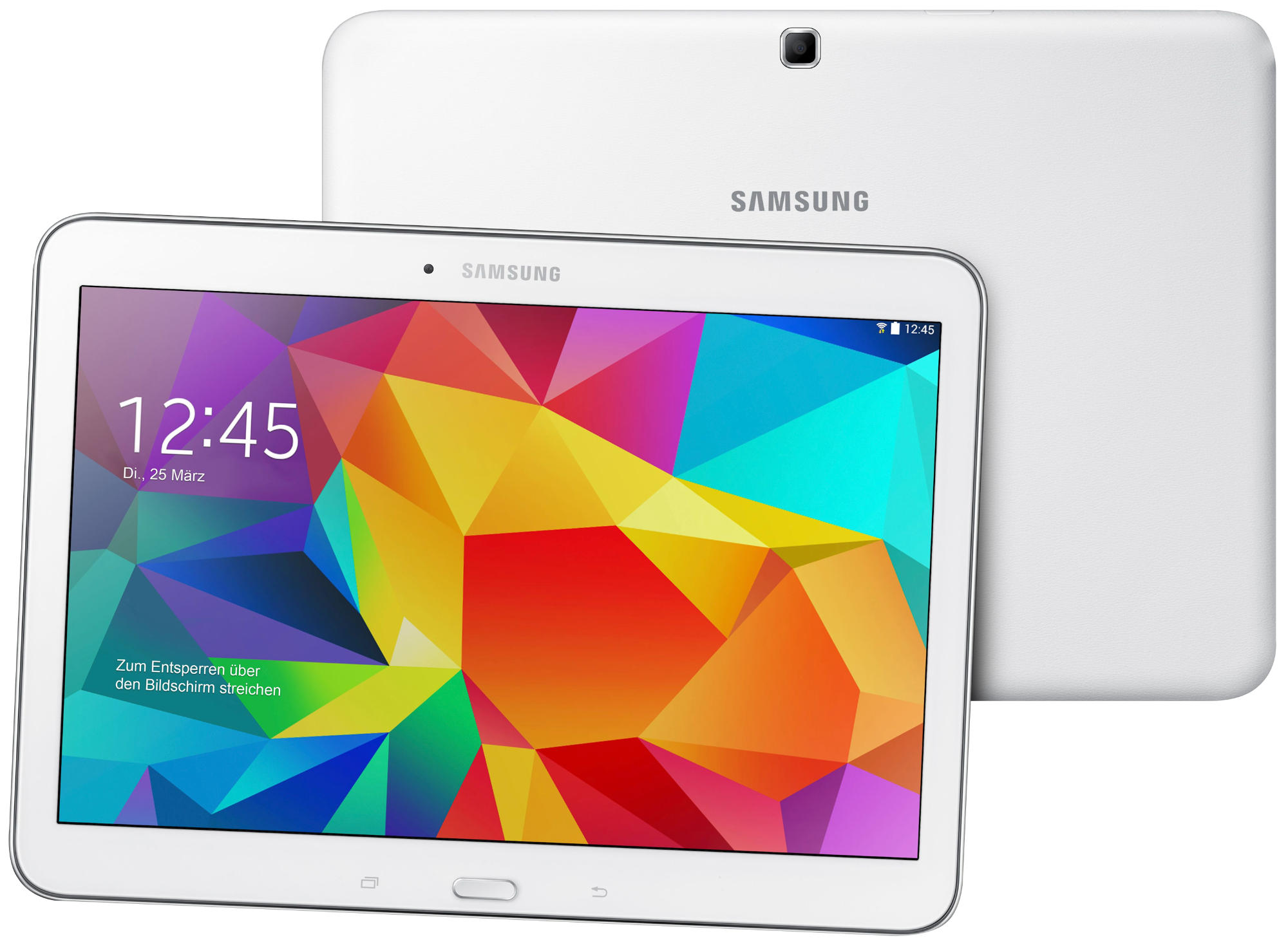SAMSUNG SM-T530N Galaxy Tab 4 10.1 WiFi, Tablet, 16 GB, 10,1 Zoll, weiß