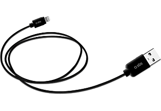 SBS USB 2.0 Lightning Data Kablosu Siyah