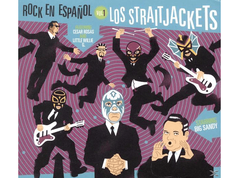 (CD) - Rock Straitjackets - 1 Los En Vol. Espanol