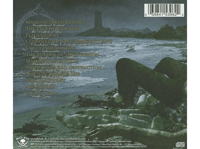 Thumbnail - Cattle Decapitation - The Anthropocene Extinction (CD)