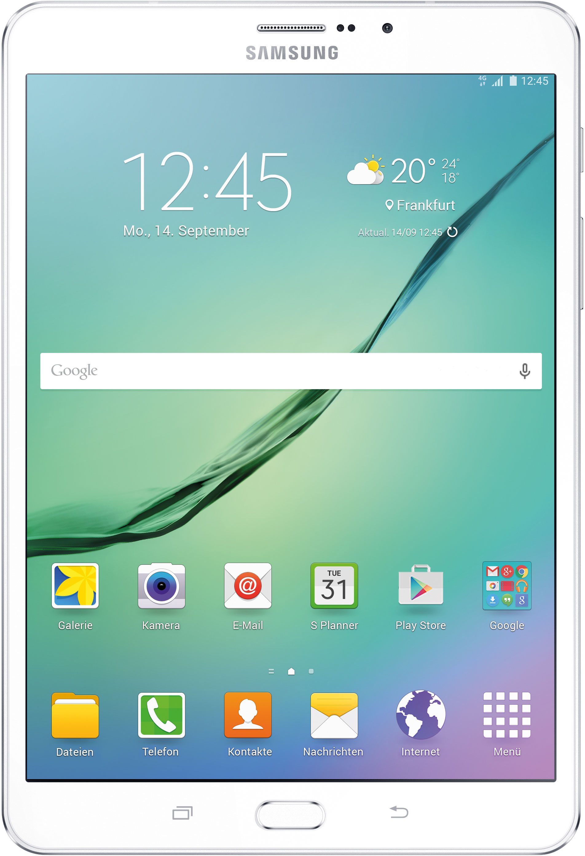 SAMSUNG SM-T815N Galaxy Tab S2, Tablet, 32 GB, 9,68 Zoll, Weiß
