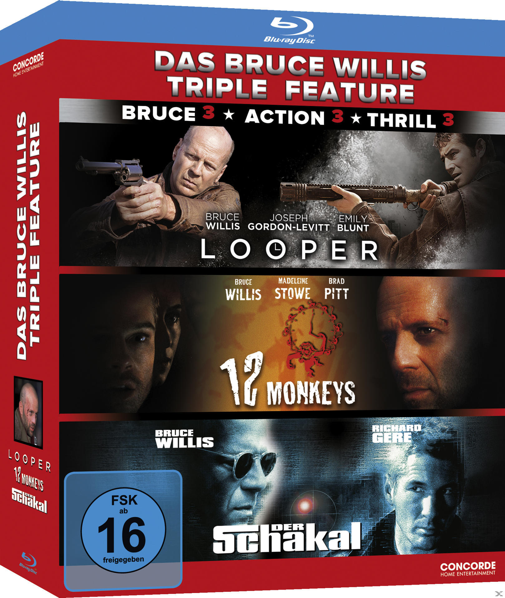 Das Bruce Willis Triple Feature Blu-ray
