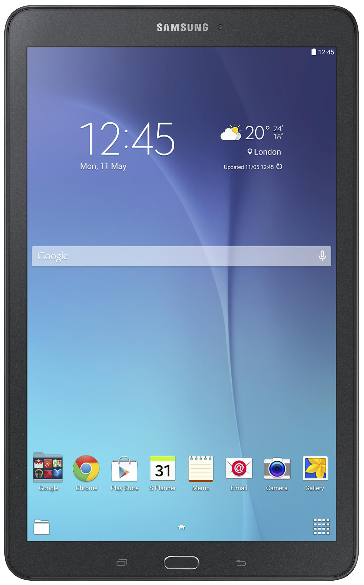 SAMSUNG Galaxy Tab E 9.6 Zoll Wifi, schwarz