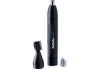 BABYLISS BaByliss E652E - Rifinitore peli naso/orecchie (Nero)