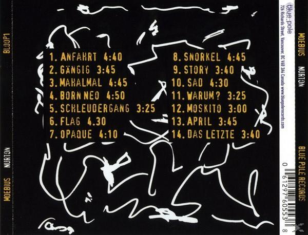 D. Moebius - Nurton  - (CD)