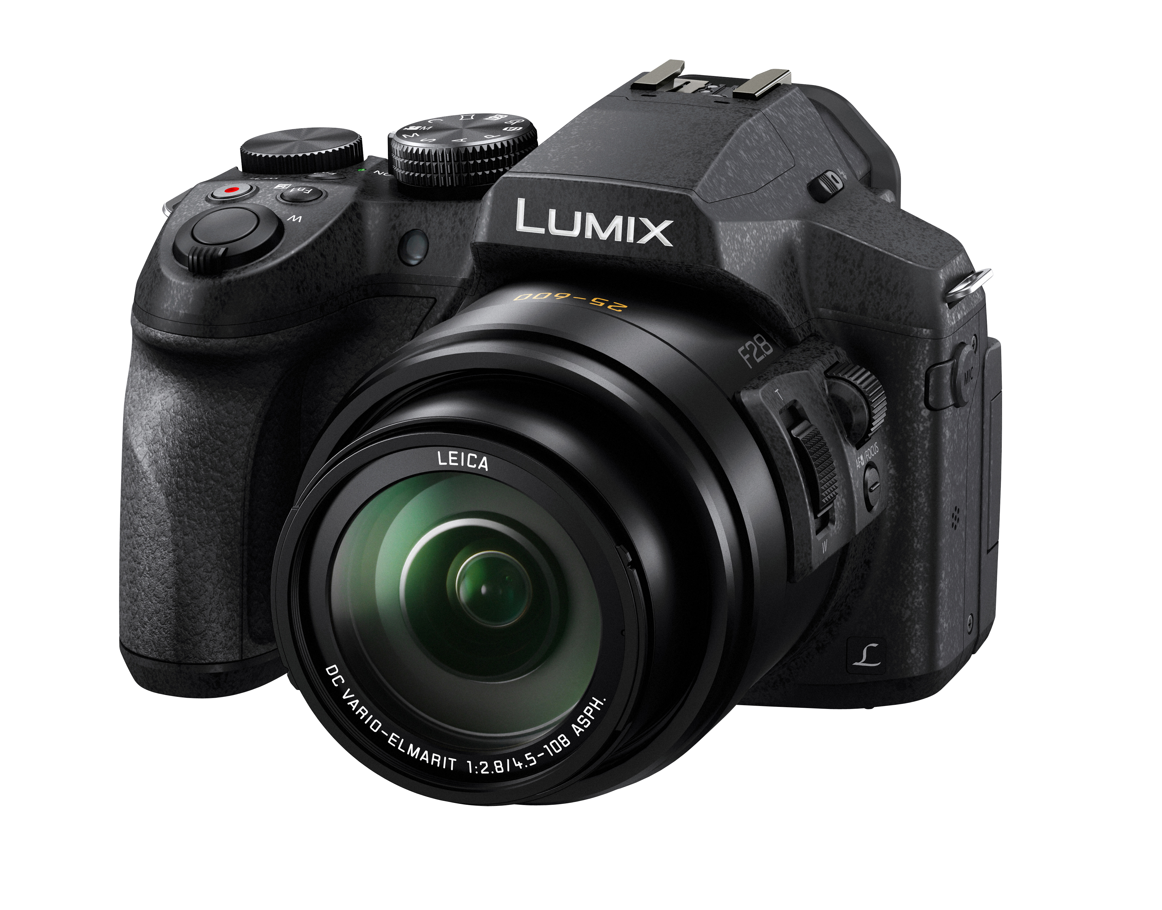 PANASONIC Lumix DMC-FZ300 LEICA Bridgekamera Schwarz, 24x opt