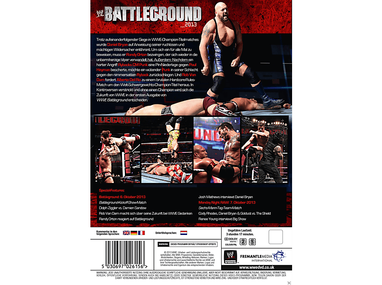 Thumbnail - Battleground 2013 DVD
