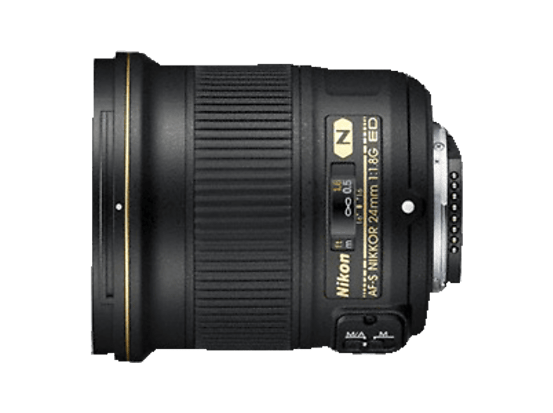 Nikon AF-S NIKKOR 24mm f/1.8G ED SLR Objectif large Noir