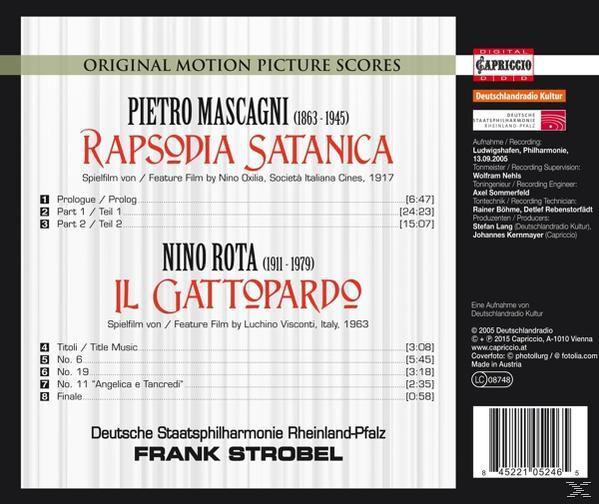 Frank Strobel - Rapsodia Gattopardo (CD) Satanica/Il 