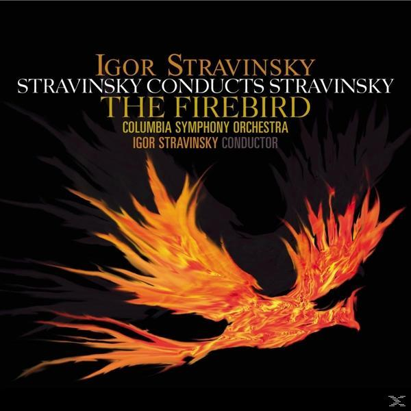 Tüzes madár repülés közben, album borító Igor Stravinsky szöveggel.