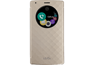 LG G4 Quick Circle Replacement Telefon Kılıfı Gold