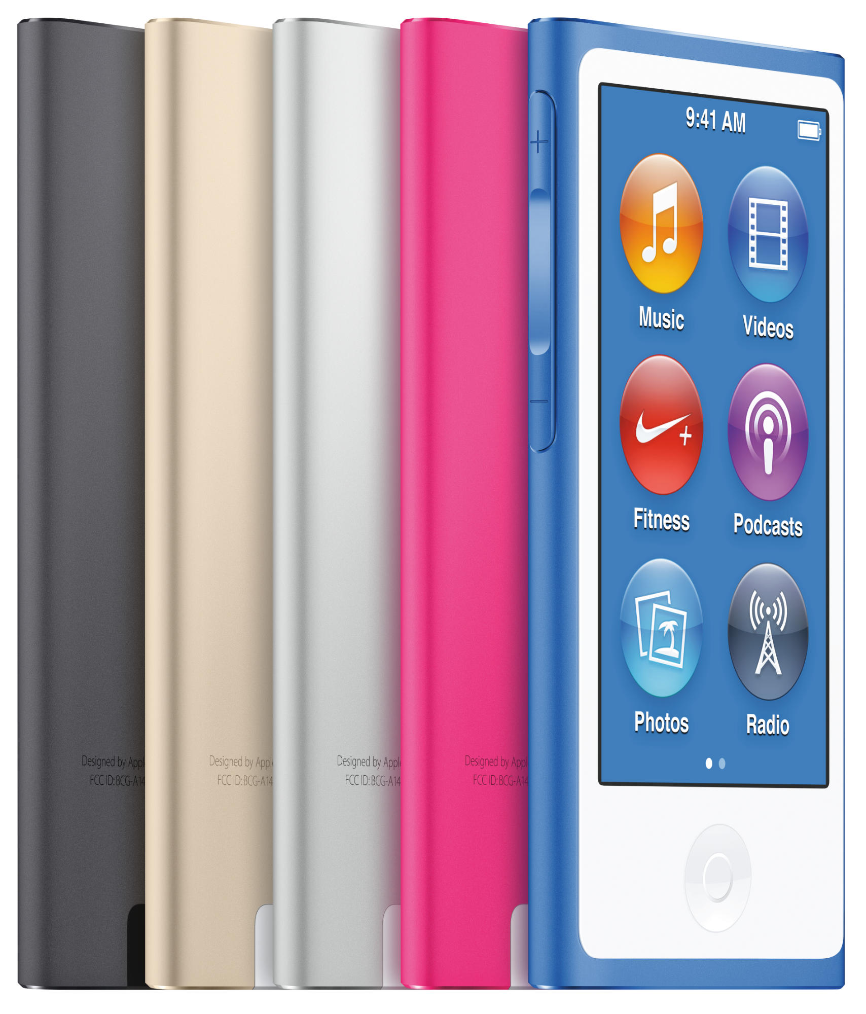 APPLE MKN52QG/A iPod Nano Mp4-Player 16 GB, Grau