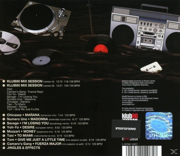 VARIOUS - Klub80 Mix Session  - (CD)