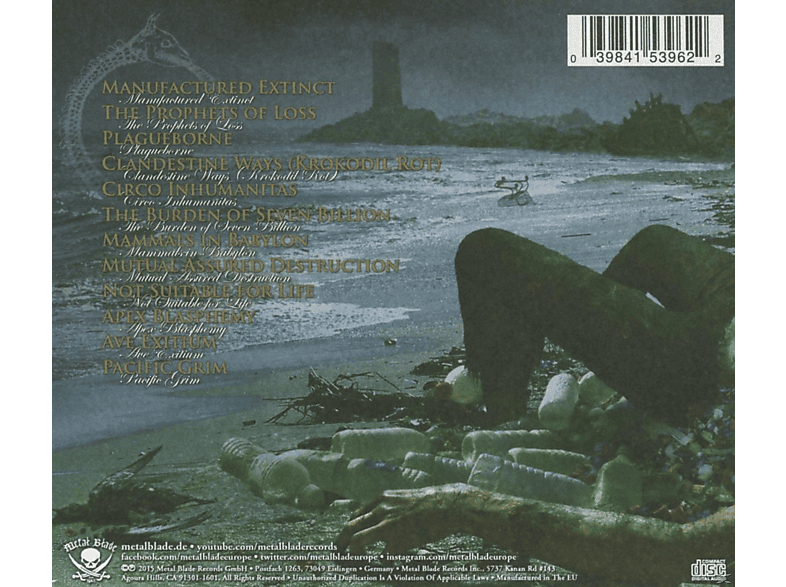 Thumbnail - Cattle Decapitation - The Anthropocene Extinction (CD)