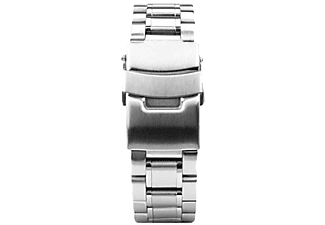 CASEUAL CASEual Steel Band für Apple Watch 42mm, silber, Wechselarmband, Apple, Silber