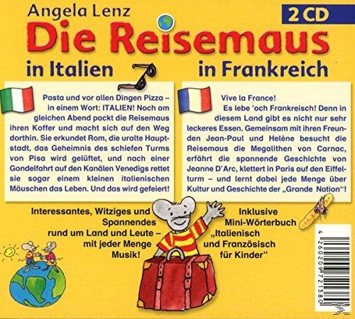 Angela Lenz - Die Reisemaus: Italien & Frankreich (2xcd)  - (CD)