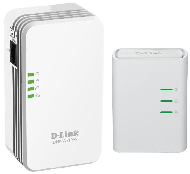 Adaptador PLC - D-Link DHP-W311AV, WiFi, 500 Mbps
