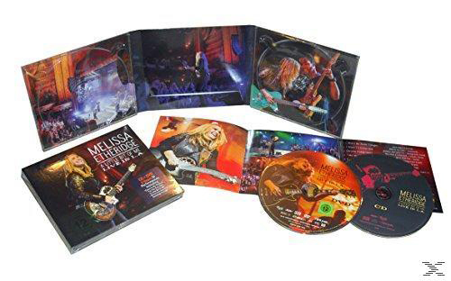 Albumcover mit verschiedenen CD-Covern im Inneren. Enthält Melissa Etheridge und eine Live-Performance.