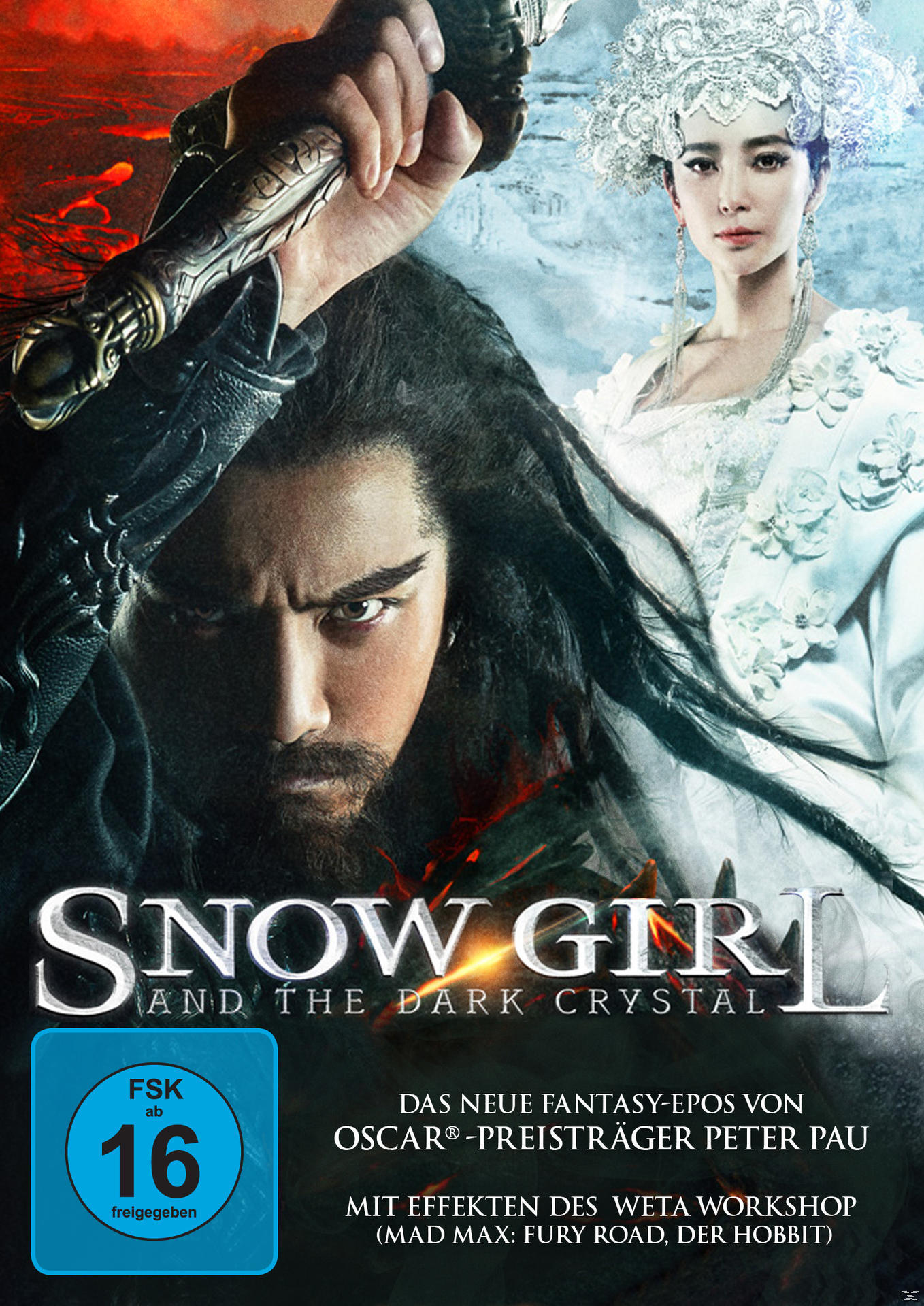 Snow Girl and Crystal Dark DVD the