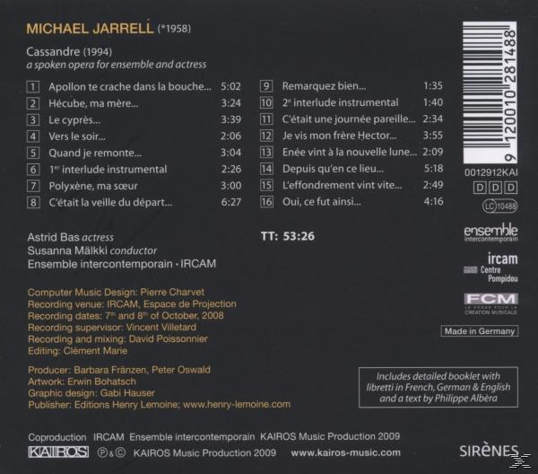 Ensemble Intercontemporain - Cassandre  - (CD)