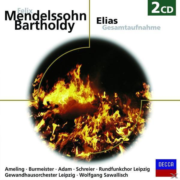 Albumcover: Flammen mit Text: Mendelssohn Bartholdy, Elias.