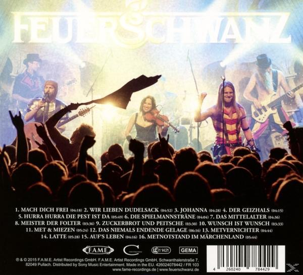 Feuerschwanz - 10 Jahre Feuerschwanz Live  - (CD)