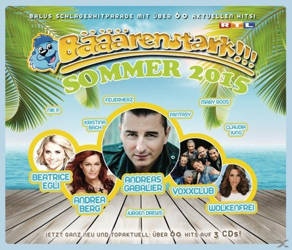 VARIOUS - Bääärenstark!!! Sommer 2015  - (CD)
