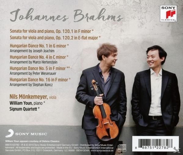 Nils Mönkemeyer - Brahms (CD)