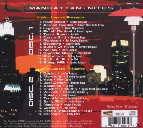 VARIOUS - Mannhattan Nites - (CD)